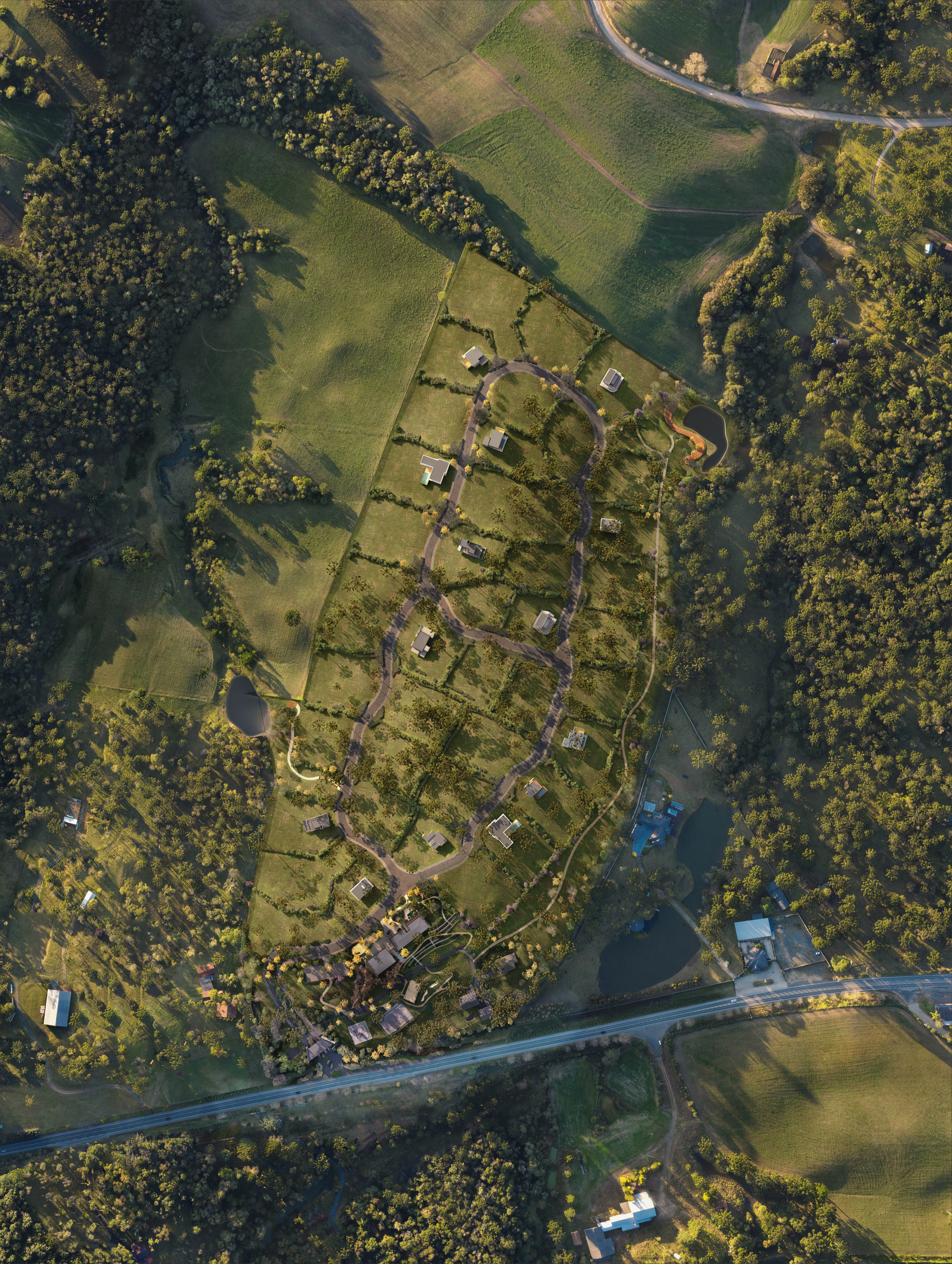 Imagem Condomínio Fechado de Luxo Fazenda Araça  em Campo Alegre